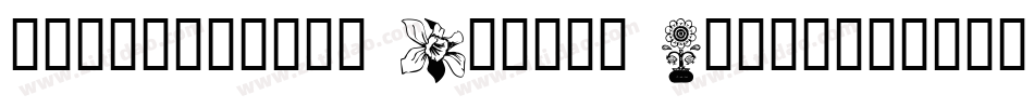 Traditional Floral Design字体转换